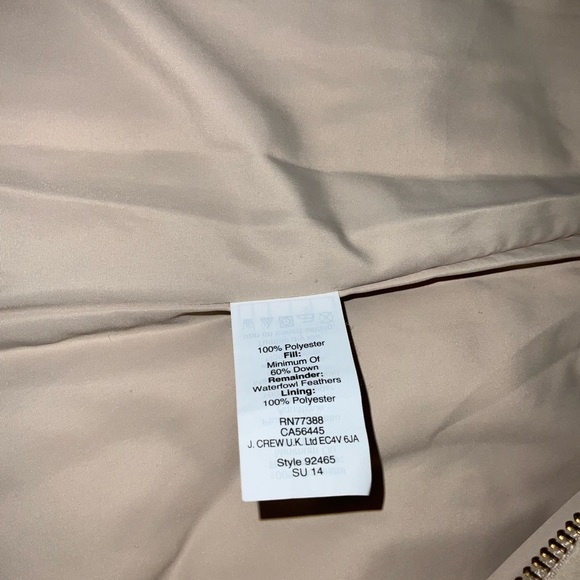 J. Crew Light Tan Quilted Vest - Picture 6 of 6